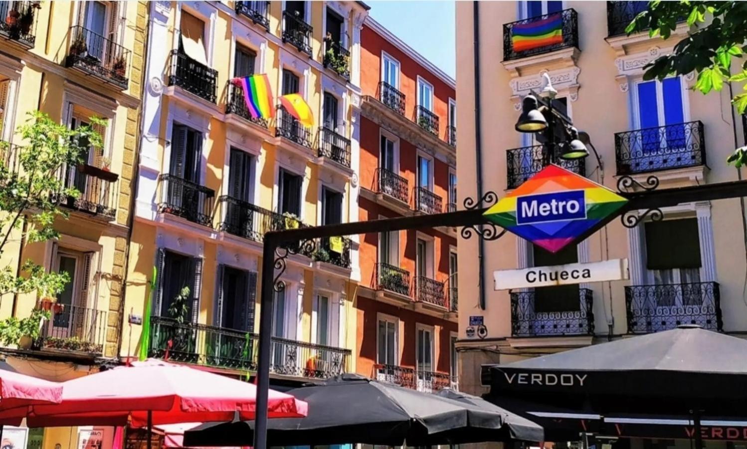 Downtown Apt 1Hab Para 3Pax En La Plaza De Chueca Madri Exterior foto
